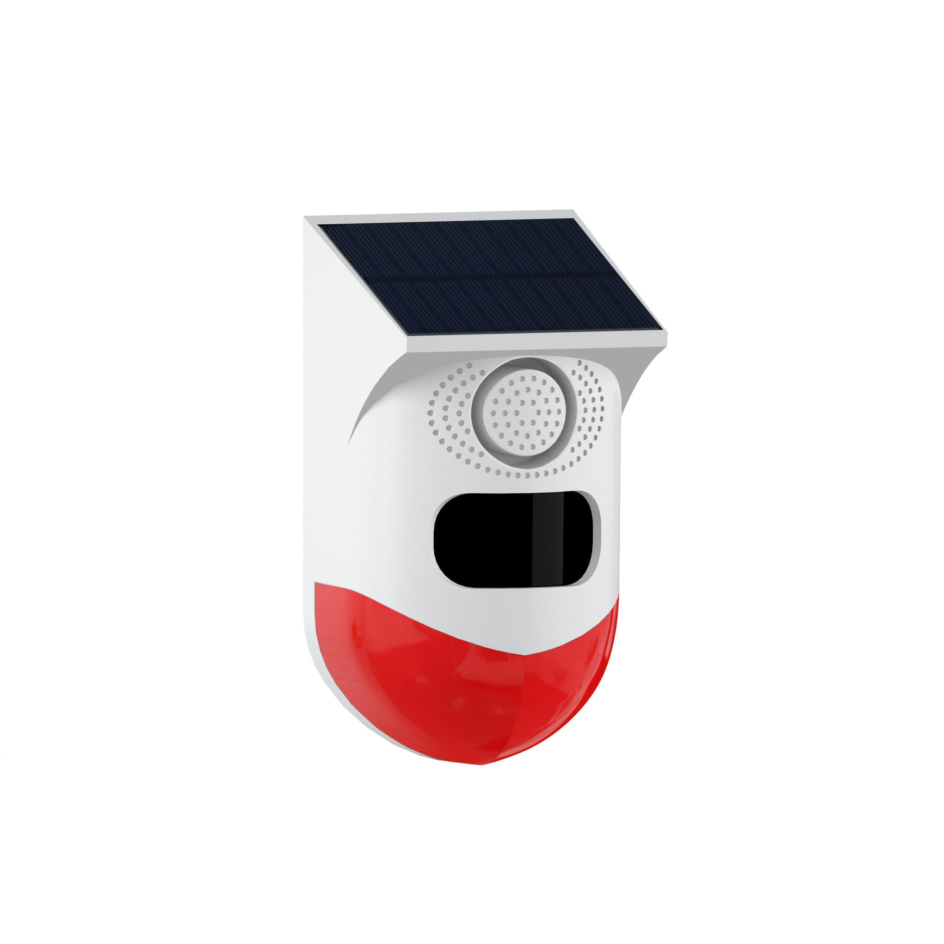 モーションセンサー付きWiFiソーラーアラームライトPIRセンサー赤外線検出器屋外ソーラーアラーム家庭用防水モニター付き